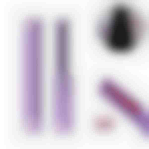 Brezžični likalnik za lase + glavnik 2-v-1 | MINIGLAM