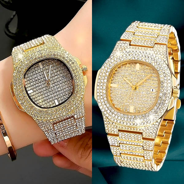 Luksuzni ura z okrasnimi kristali | LUXURIA