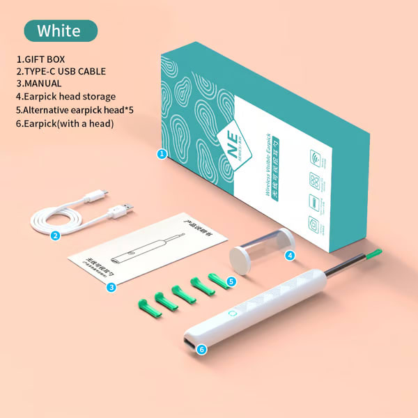 HD vizualni čistilec ušes | EARSCAN