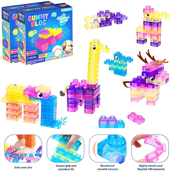 Mehki, stisljivi sestavljivi bloki | JELLYFUN