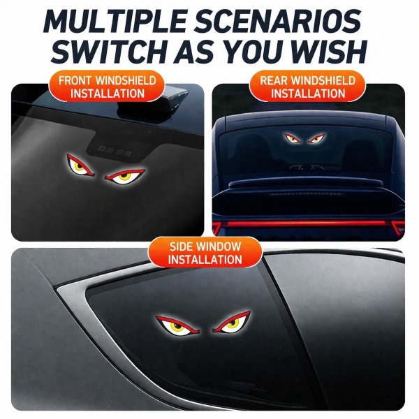 Animirana solarna avtomobilska luč | SUNDEMON